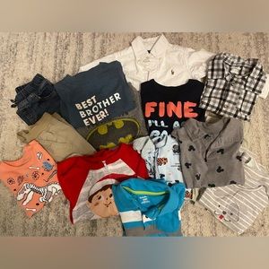Toddler boy bundle (14 items)